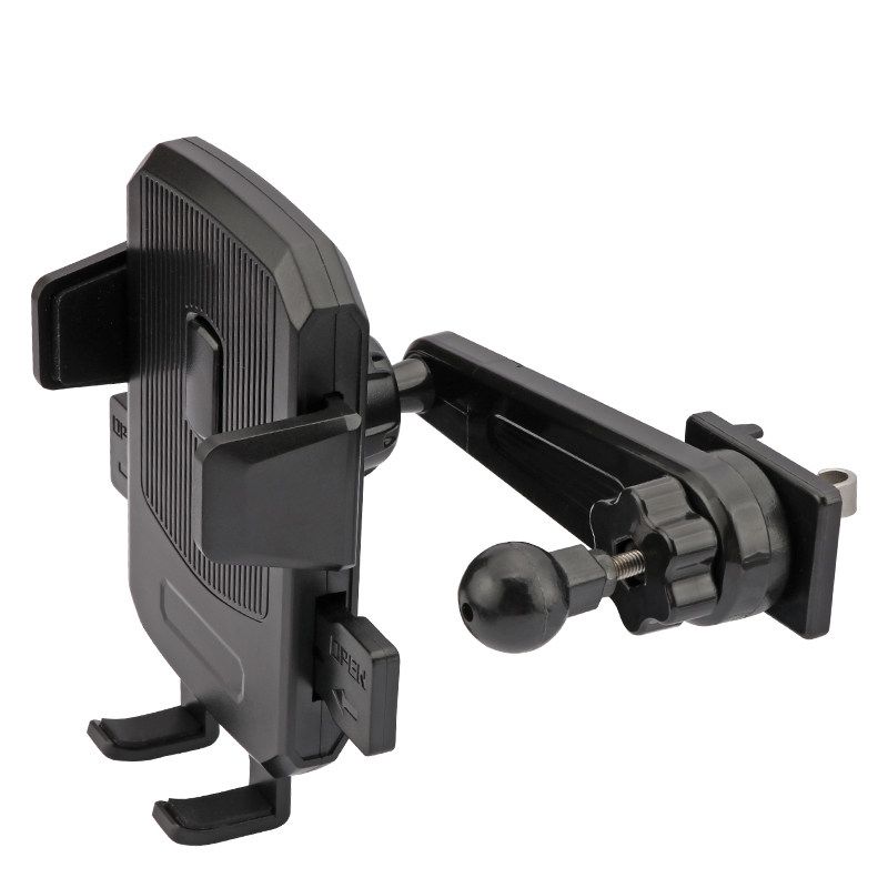 Windproof Air Outlet on-Board Bracket Metal Hook Fixed Support Navigation Holder 7-Inch Large Universal for All Phones