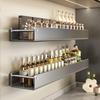 Bathroom Kitchen Shelf Carbon Steel Grey Detachable and Washable Shower Soap Shampoo Storage Organizer Rectangle Rack Holder
