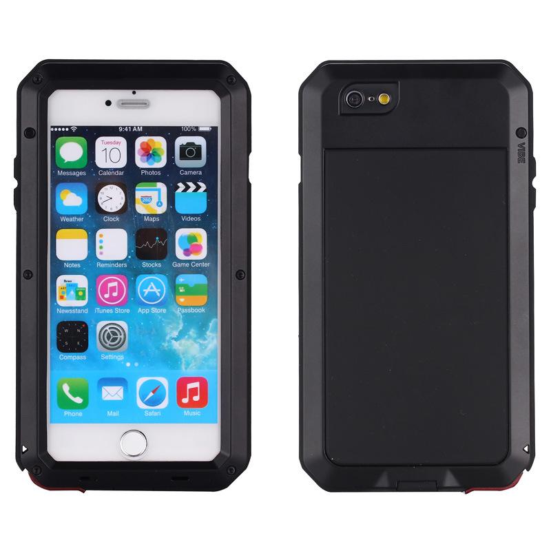 Durable Metal Protective Case for iPhone 6/7/8 - Anti-Drop, Water & Dust Resistant