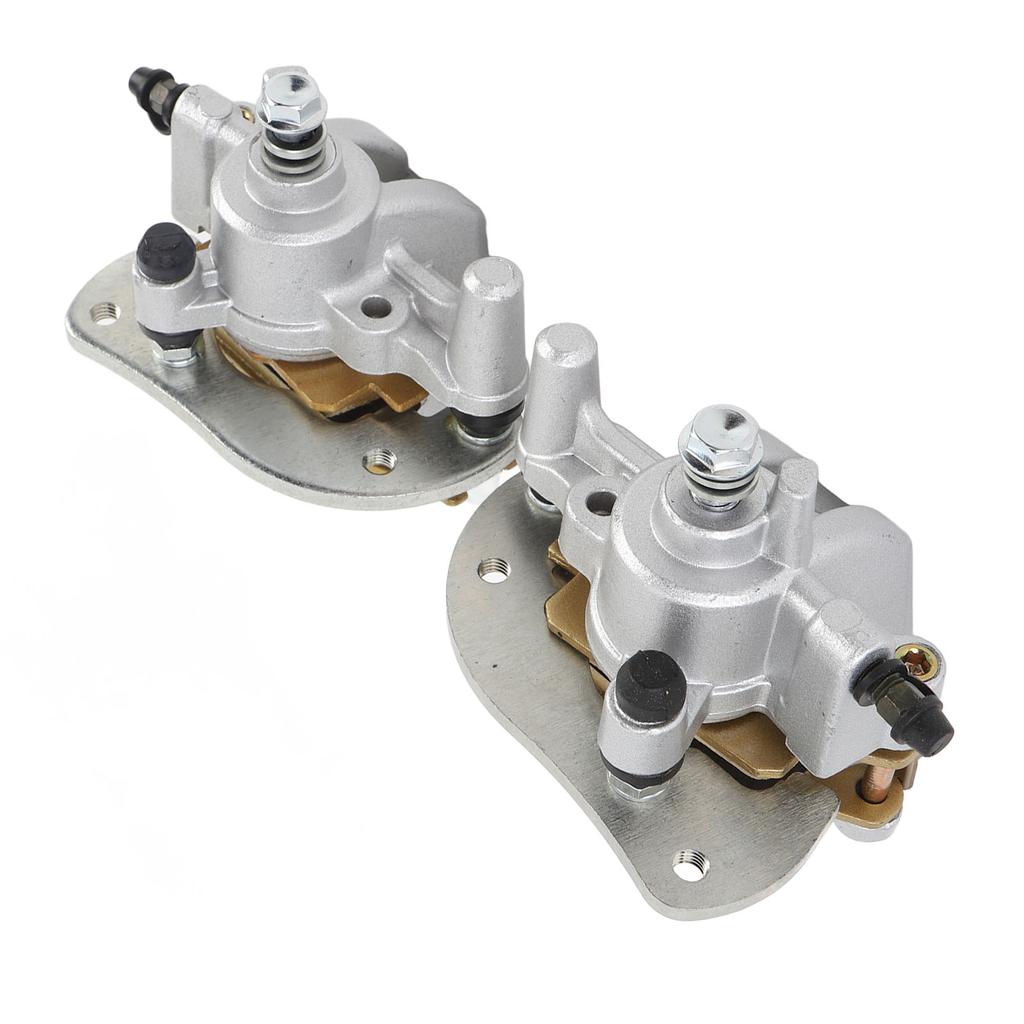 2 Pcs Rear Brake Caliper with Pads Left Right Improve Braking Effect Enhanced Safety 3B4 2580V 11 00 for Grizzly 550