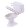 Charming Dollhouse Furniture Display Model Vintage Bathroom Toilet Miniature Toys