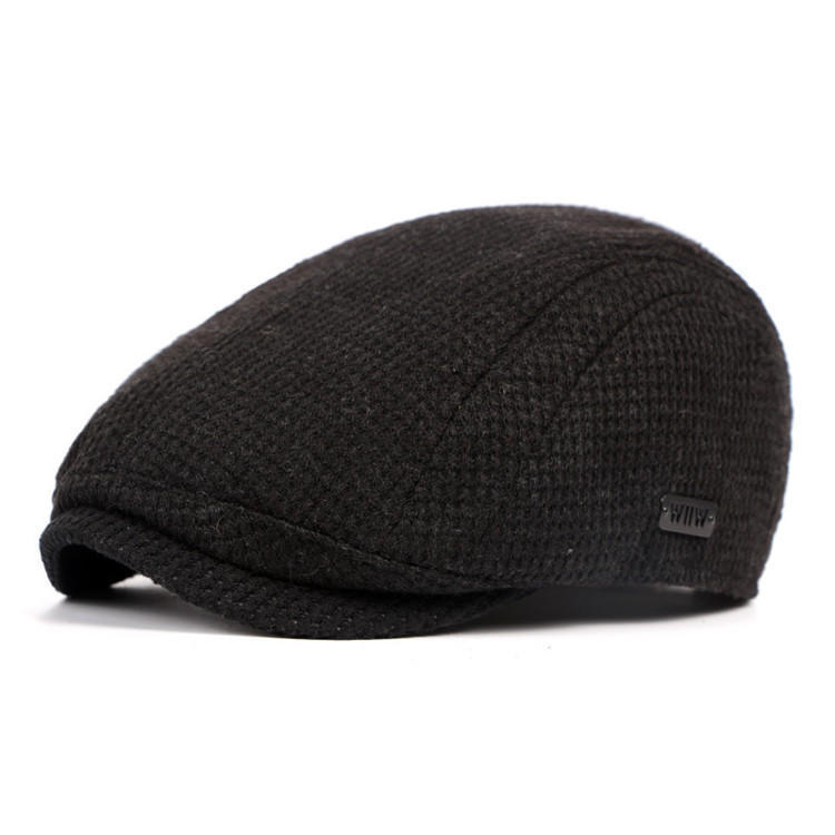 Unisex Men's Cotton Gatsby Cap Warm 