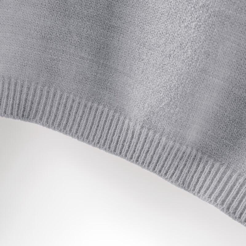 She Pool Women's 2025 Autumn Lantern Sleeve Round Neck Short Sweater