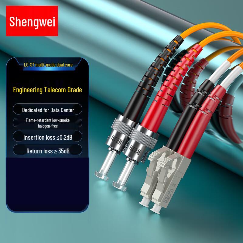 Shengwei Multimode Duplex Fiber Optic Patch Cable