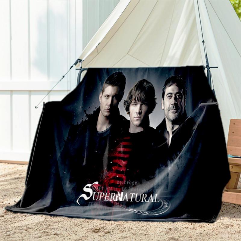 1pc supernatural blanket, all season lightweight home office outdoor nap multifunctional blanket