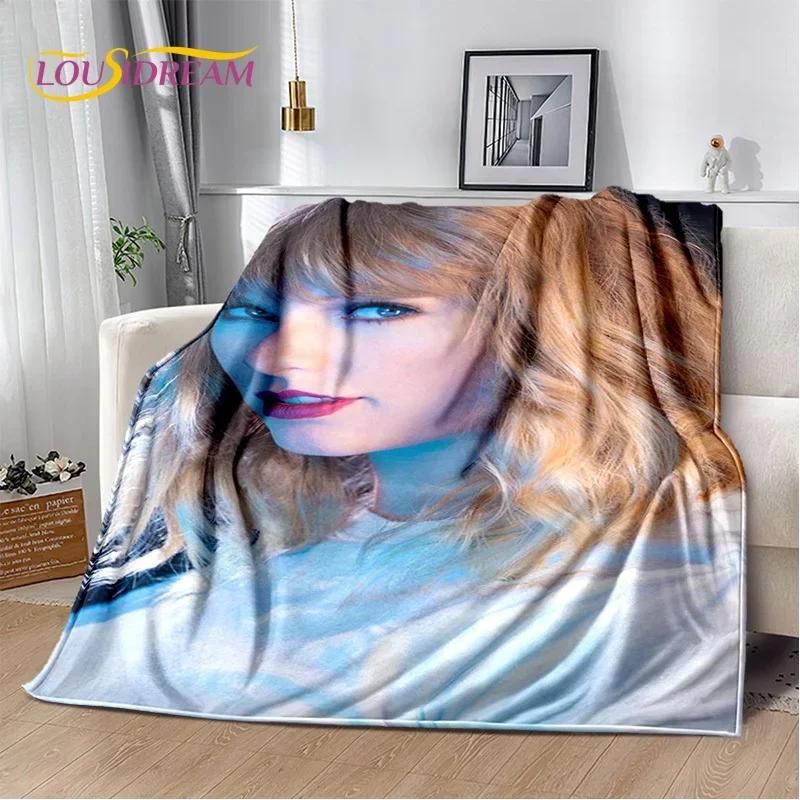 

3D Singer Taylor-r Alison S-Swift Tay Soft Flannel Blanket for Beds Bedroom Sofa Picnic,Throw Blanket for Cover Outdoors Leisure 75x90cm( 29x35in )