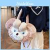 Shelliemay Bowknot Plush Backpack Single Shoulder Underarm Bag Cute Kids Gift
