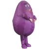 Disfraz Inflable de Berenjena Morada, Adulto