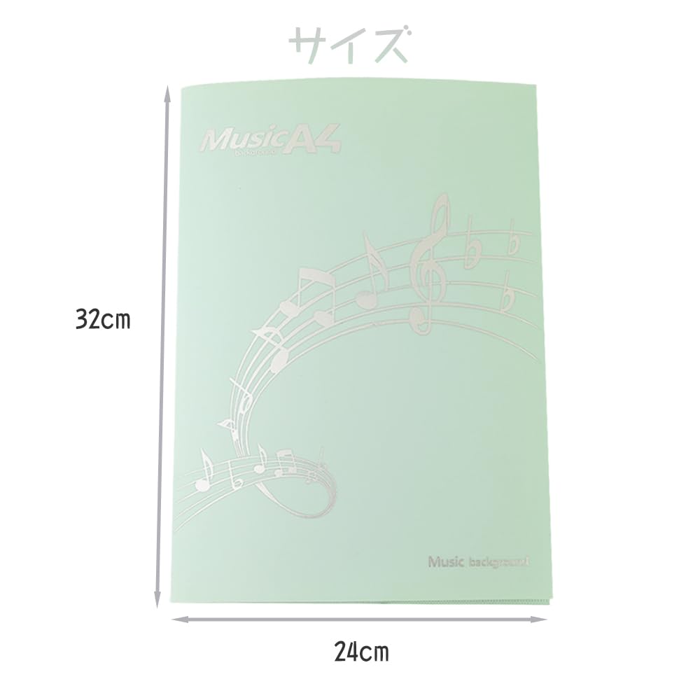 Samkos Partition de Musique Contient 6 A4 4 Partition Musicale Musique Fichier de Musique, Feuilles, Taille, Côtés, Porte-feuilles, Fichier, Couverture, Musique, Inscriptible, Non-Réfléchissant,