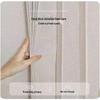 Premium Folding Waterproof Shower Curtain with Mildew Protection, Retractable Rod, No-Drill Installation for Bathroom and Toilet Partitions.