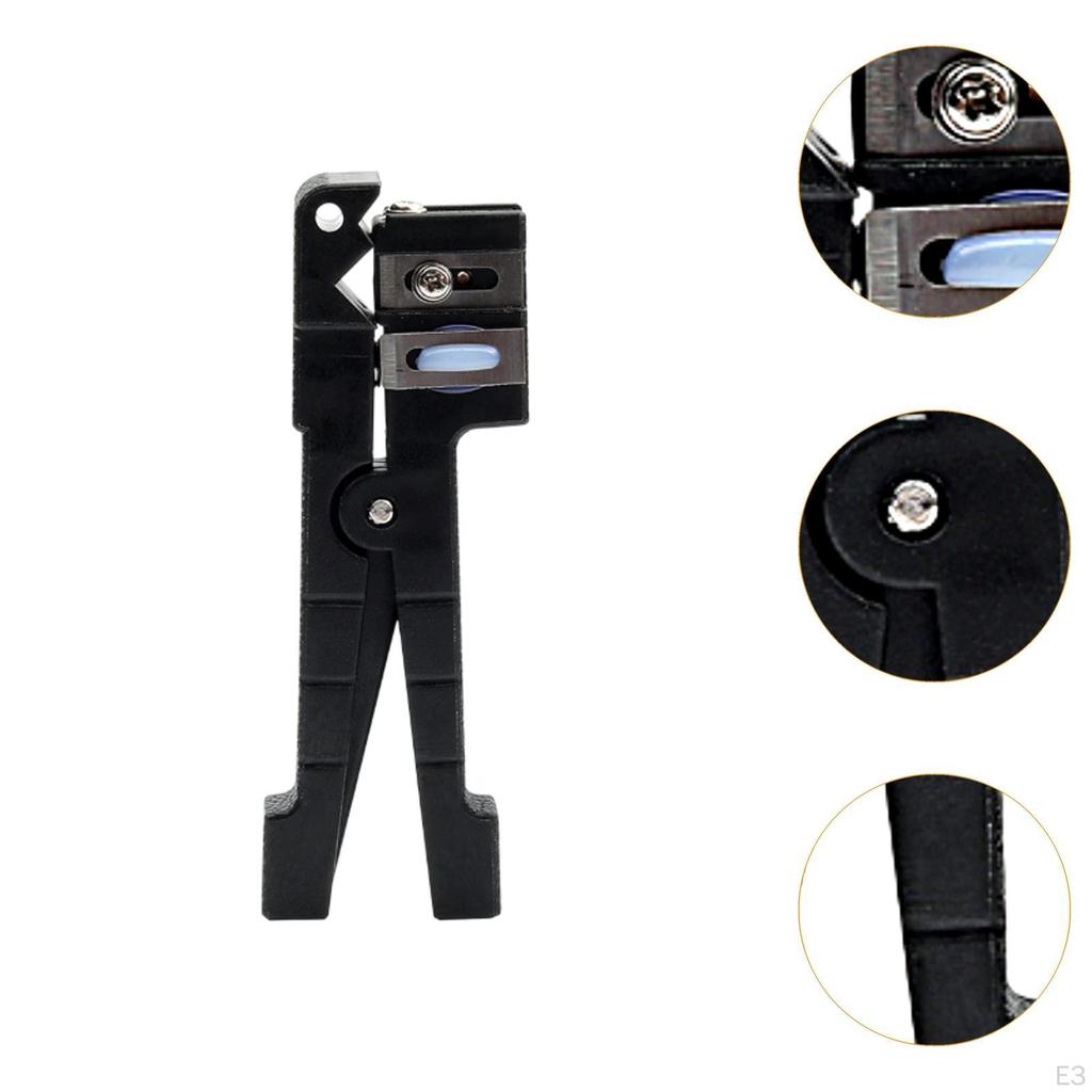 Coax Cable Stripper, 0-5.8mm Fiber Jacket Stripper for