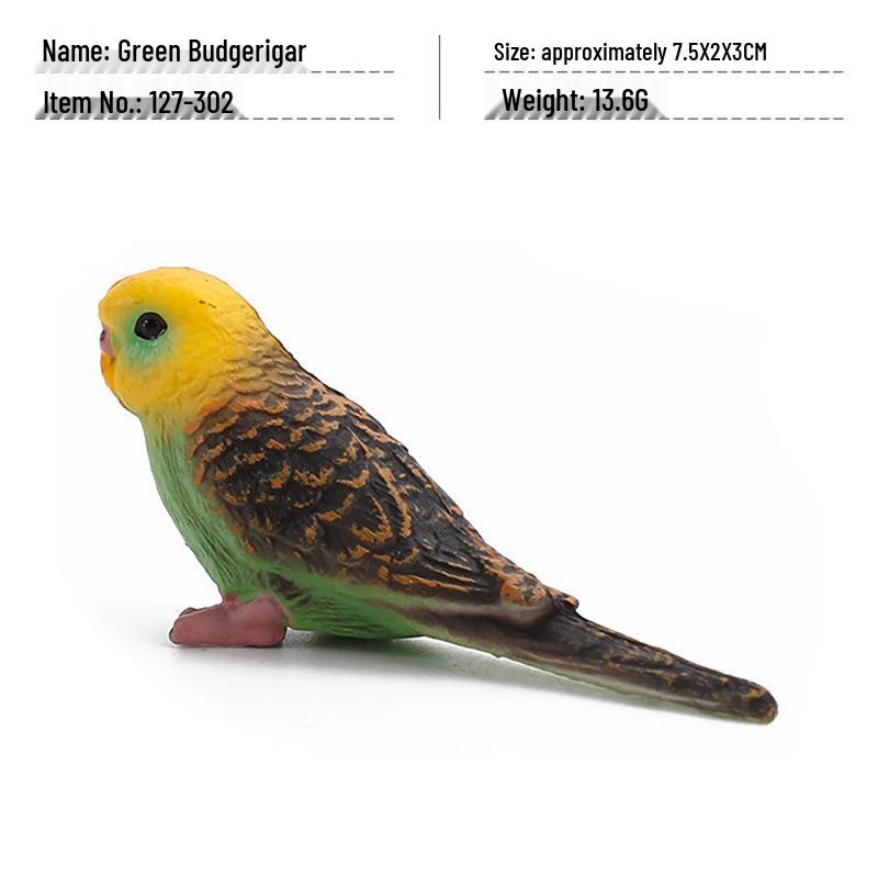 

Трансграничная модель птицы: Детский декор для рабочего стола с волнистым попугайчиком и кореллой