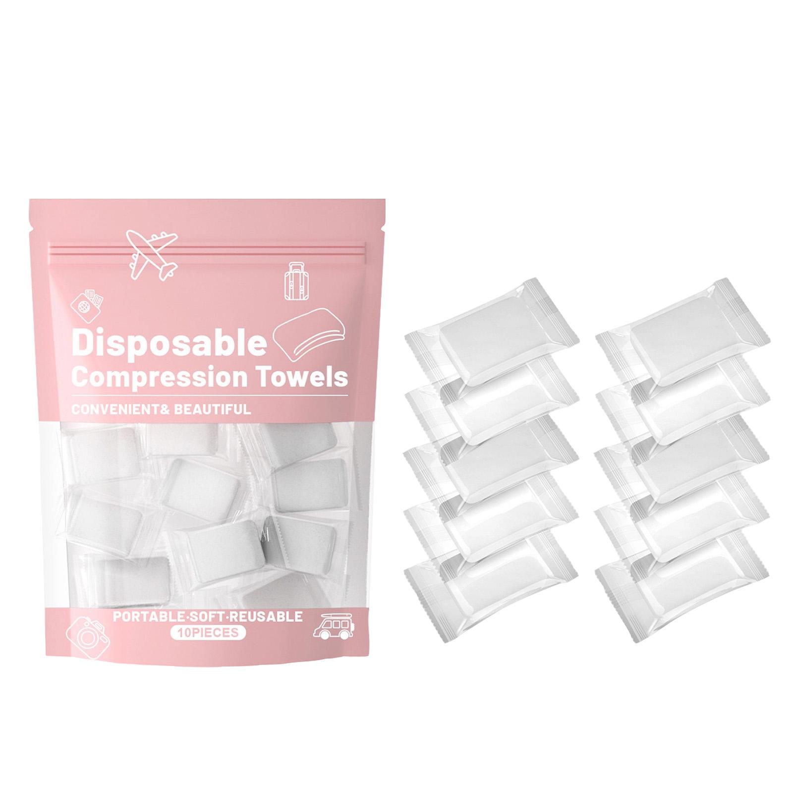 Compact Towel, Disposable Compression Towels,Soft And Comfortable, Portable For Travel. Compact Travel Towel белый