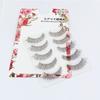 Lashie - Set of 5 Pairs: Criss Cross Clear Band False Eyelashes