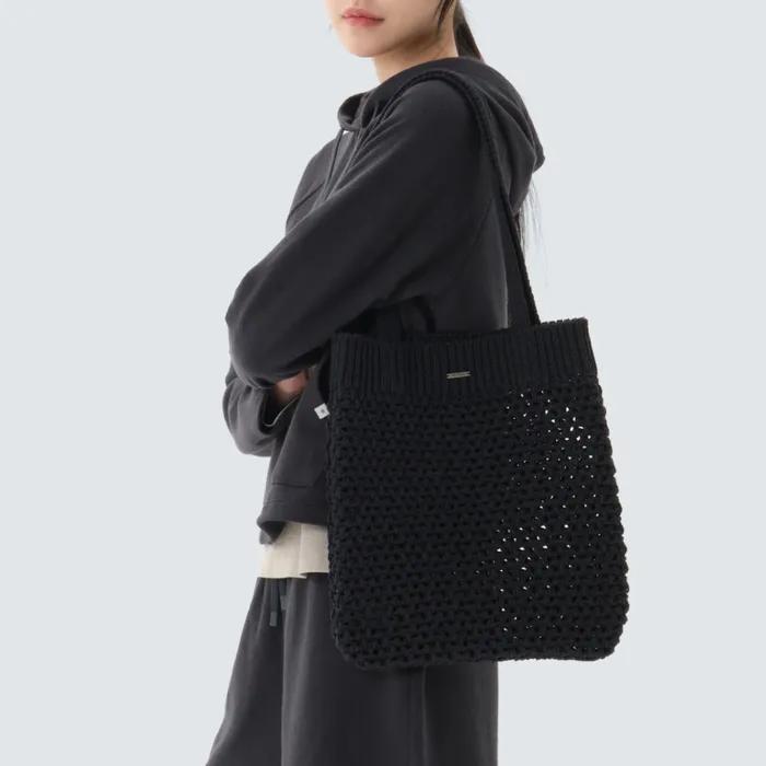Women's Knit Bag Dark Navy (S26MWFBG60)