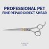 TAA It It 7 Inch Finishing Straight Scissors C-70 Pet Beautician Store Special Scissors 1