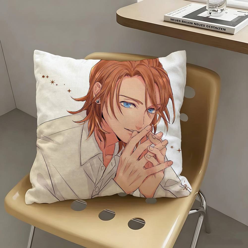 1pc Otome Game Uta No Prince-sama Pillow Case Fashion Square Pillowcase Bedroom Sofa Room Ins Decoration Leisure
