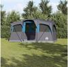 Vidaxl 10-person Blue Waterproof Dome Camping Tent