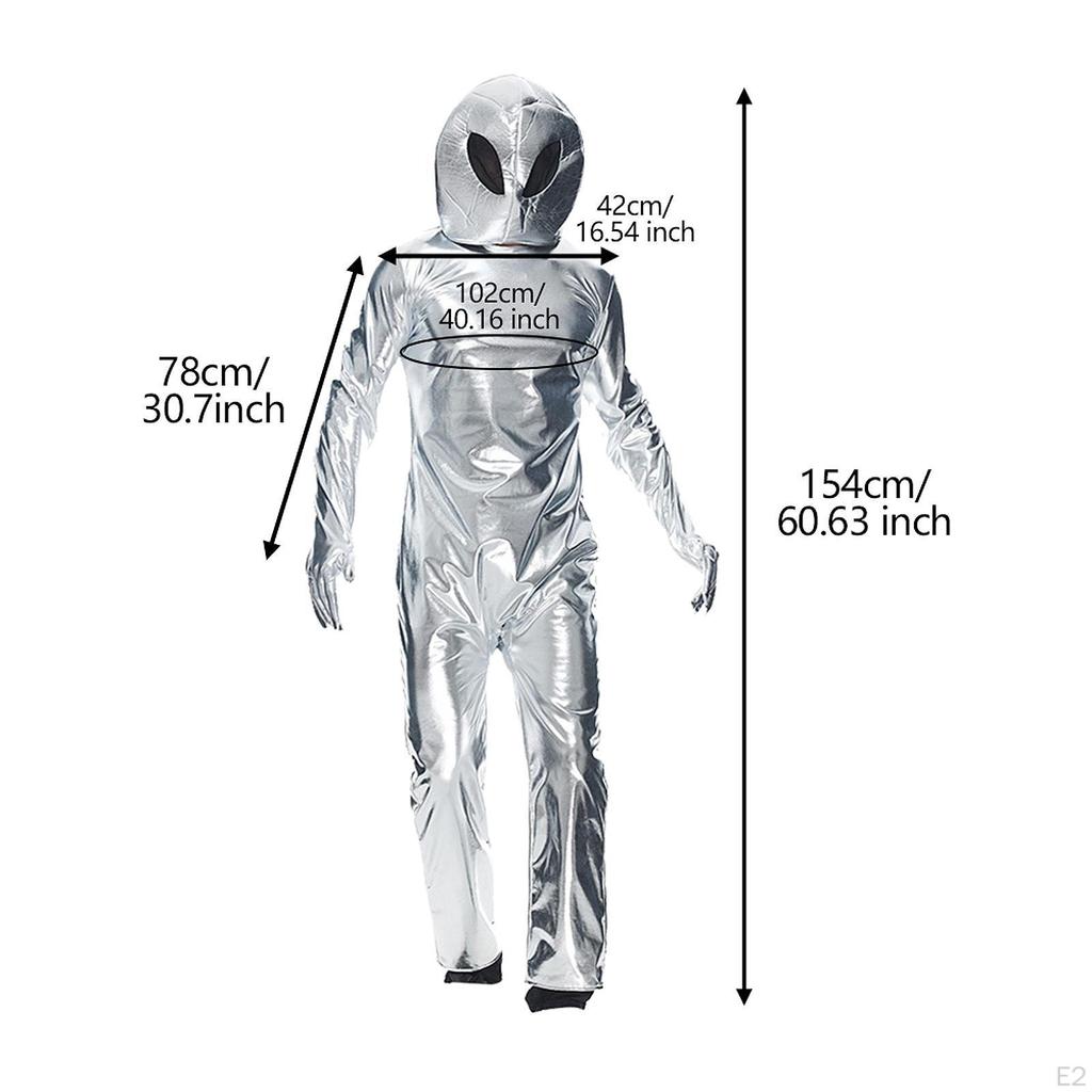 Alien Costume Adult Cosplay Pretend Play Festival Performance