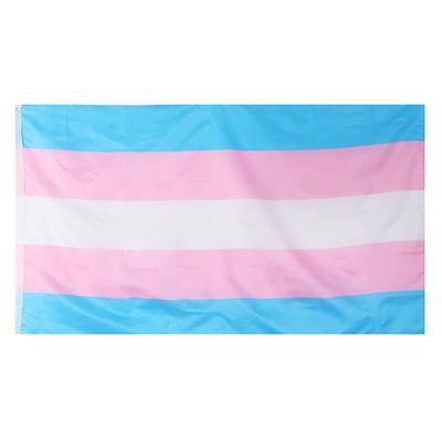 1Pc 90*150Cm Lgbt Transgender Stolz Flagge Von Trans