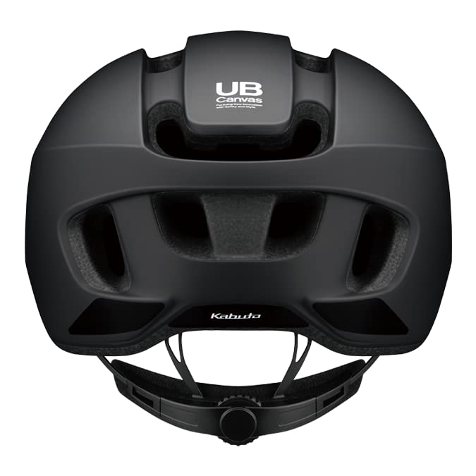 KABUTO Bicycle Canvas Urban Magnetic Matte Helmet, MG, Buckle, Color Black, Size M/L (57-59cm)