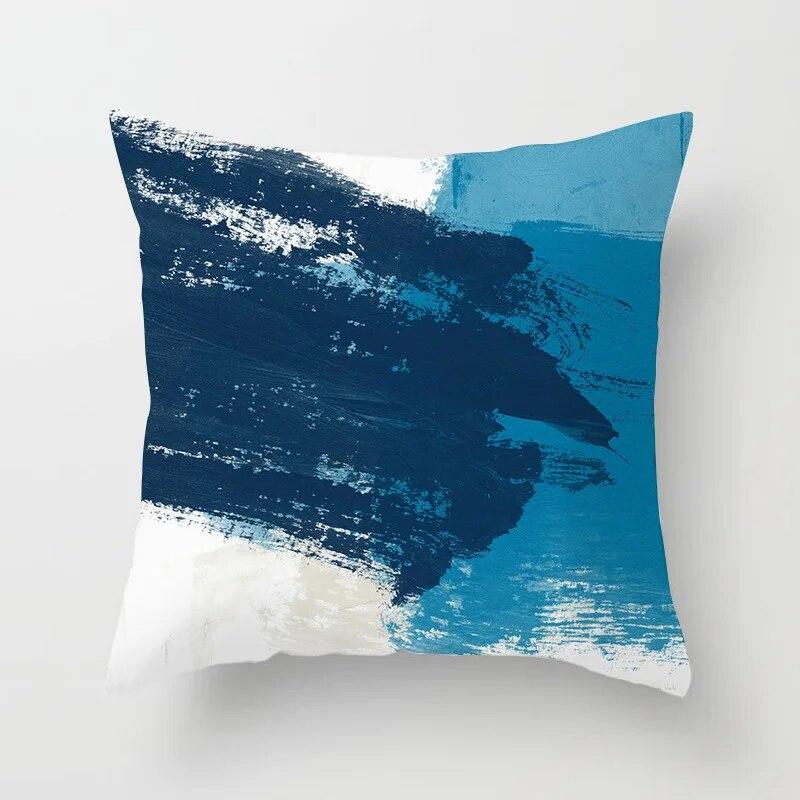 45x45cm Art Color Block Abstract Geometric Pillowcase Modern Street style Hippie Home Decor Sofa Chair cushion cover