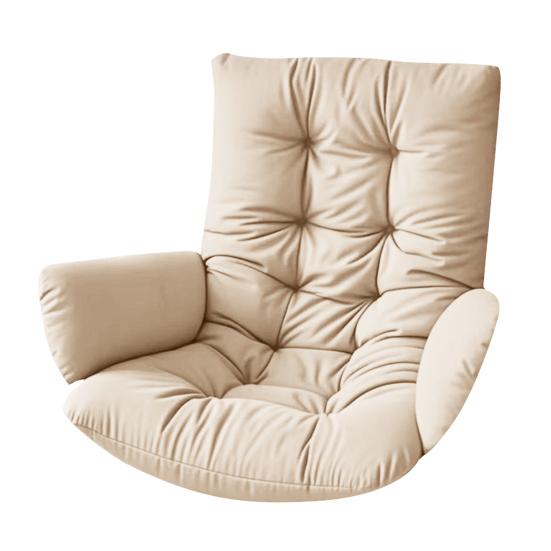 Waterproof Egg Chair Cushion Thicken Patio Hanging Basket Chair Cushion Egg Chair Cushion with Armrests for Indoor Outdoor Basket Swing