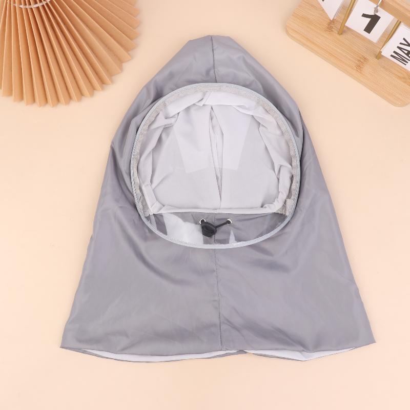 

Shield Face Cover Protective Hat for Women, Ideal for Kitchen and Farm серый