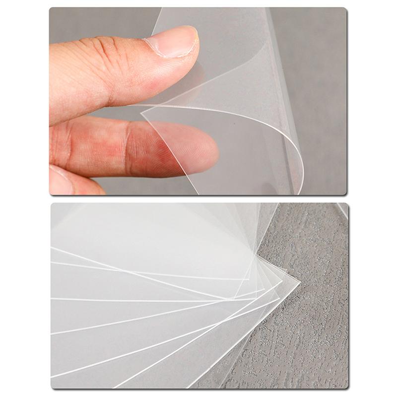 50Pcs Korea Card Sleeves Clear Acid Photocard Holographic Protector Film Album