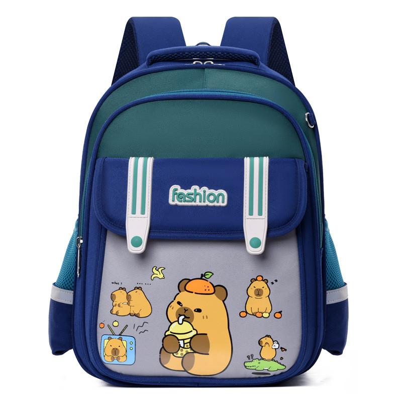 Childrens Cute Capybara Backpack For School With Comfortable Lightweight Design And Fun Colors