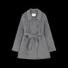 Women's Mid-Length Double-Faced Wool Blend Coat