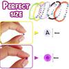 4Mm Glass Rice Beads With Letters Beaded Material Diy Earrings Bracelet Jewelry Accessories Set