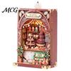 Cute Store Theme Magnet Mini Refrigerator Magnets, DIY 3D Puzzle Magnetic Building Blocks, Scene Assemble Stacking Construction Toy for Kids, Creative