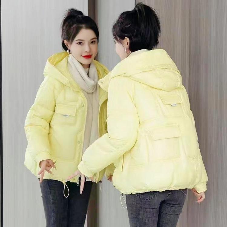 New Winter Women Loose Hooded Jacket Popular Down Cotton Padded Foreign Style