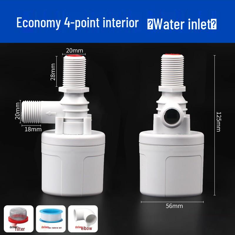 

Automatic Water Tank Level Controller with Self-Stop Valve