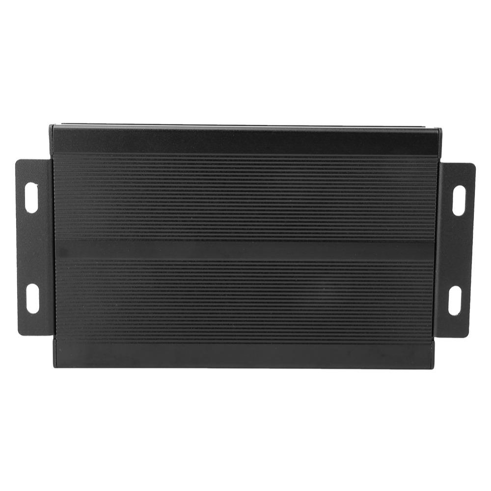 Black Aluminum Box 40x97x150mm Electronic DIY Aluminum Cooling Case  Cooling Applications