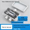 Waterproof Outdoor Junction Box with Cable Terminals