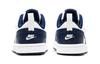Nike Court Borough 2 White Blue Low top Skateboard Shoes Children Aged 3 7 Years Old BQ5451-107