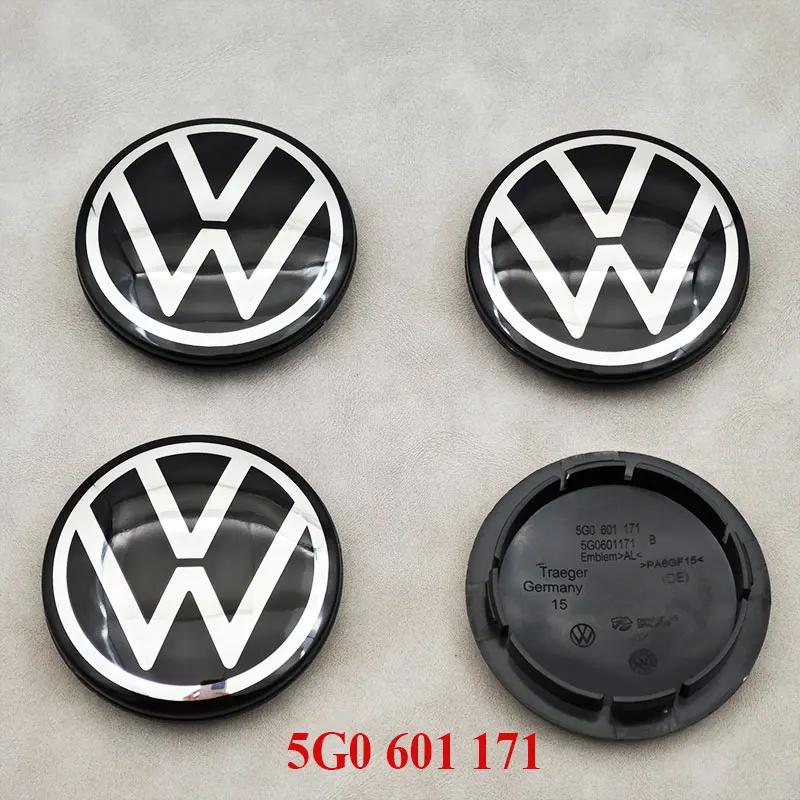 

VW GTI GOLF 2026 Hot For VW VOLKSWAGEN Mirror 65mm Car Wheel Center Caps Front Badge Rear Trunk Emblem Key Loge Leather Keychain