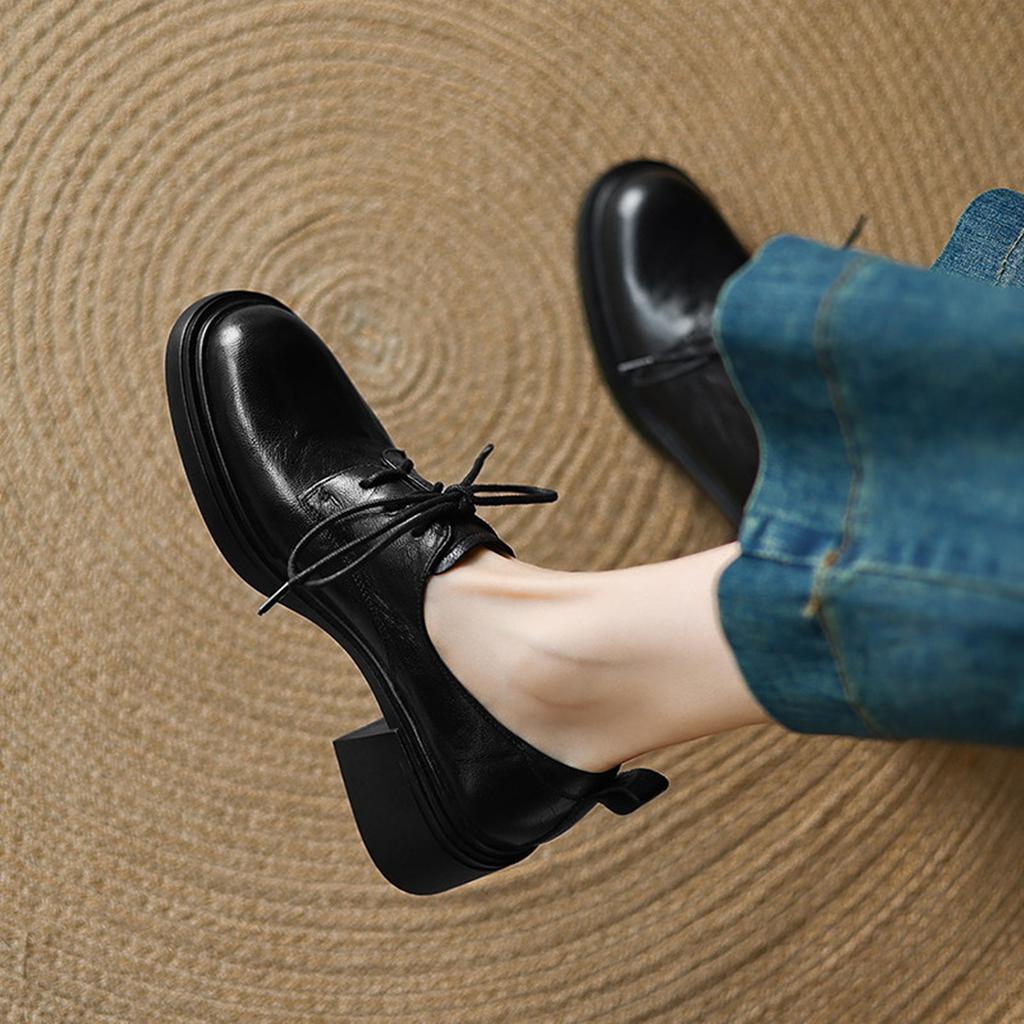 Scarpe Antiscivolo - Scarpe con Tacco Alto a Suola Spessa Nuovo Stile - Scarpe da Donna con Tacco Spesso