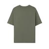 Skechers Sports Alliance Series Simple Comfortable Loose Fashion Casual Short Sleeve Breathable T-Shirt Men tops Rock-Grass-Color L225M132-01DR
