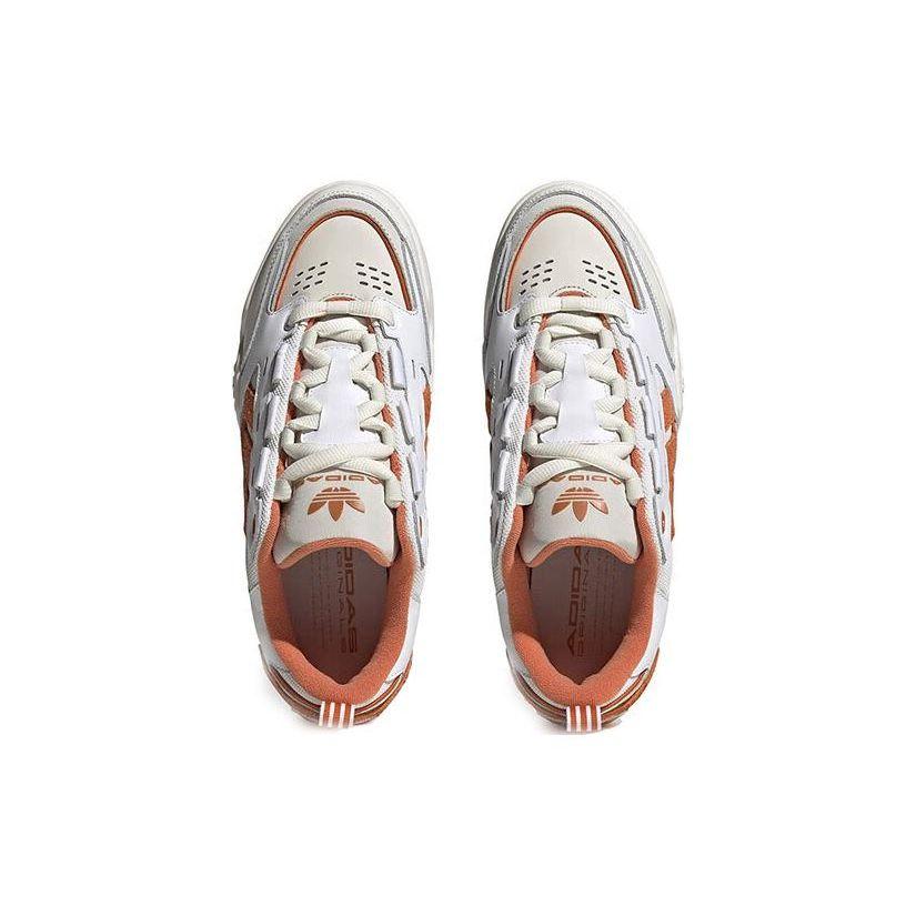 Adidas Originals Adi2000 Non-Slip Durable Low-Top Skate Shoes Unisex Skate Shoes White Brown HQ8689