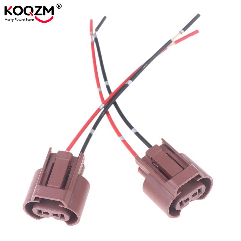 1pc 9006 HB4 Socket Adapter Base Female Plug Connector Extension Wiring Harness Car Lights Accessories