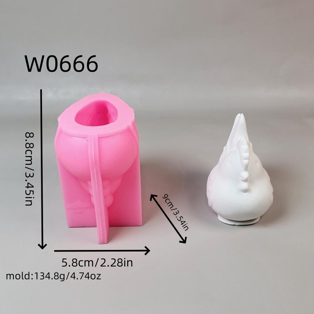 Moules de Coq 3D Moules de Coulée Moules en Plâtre Moules Animaliers en Silicone Moules d'Ornement Moules de Coulée Moules en Résine Époxy
