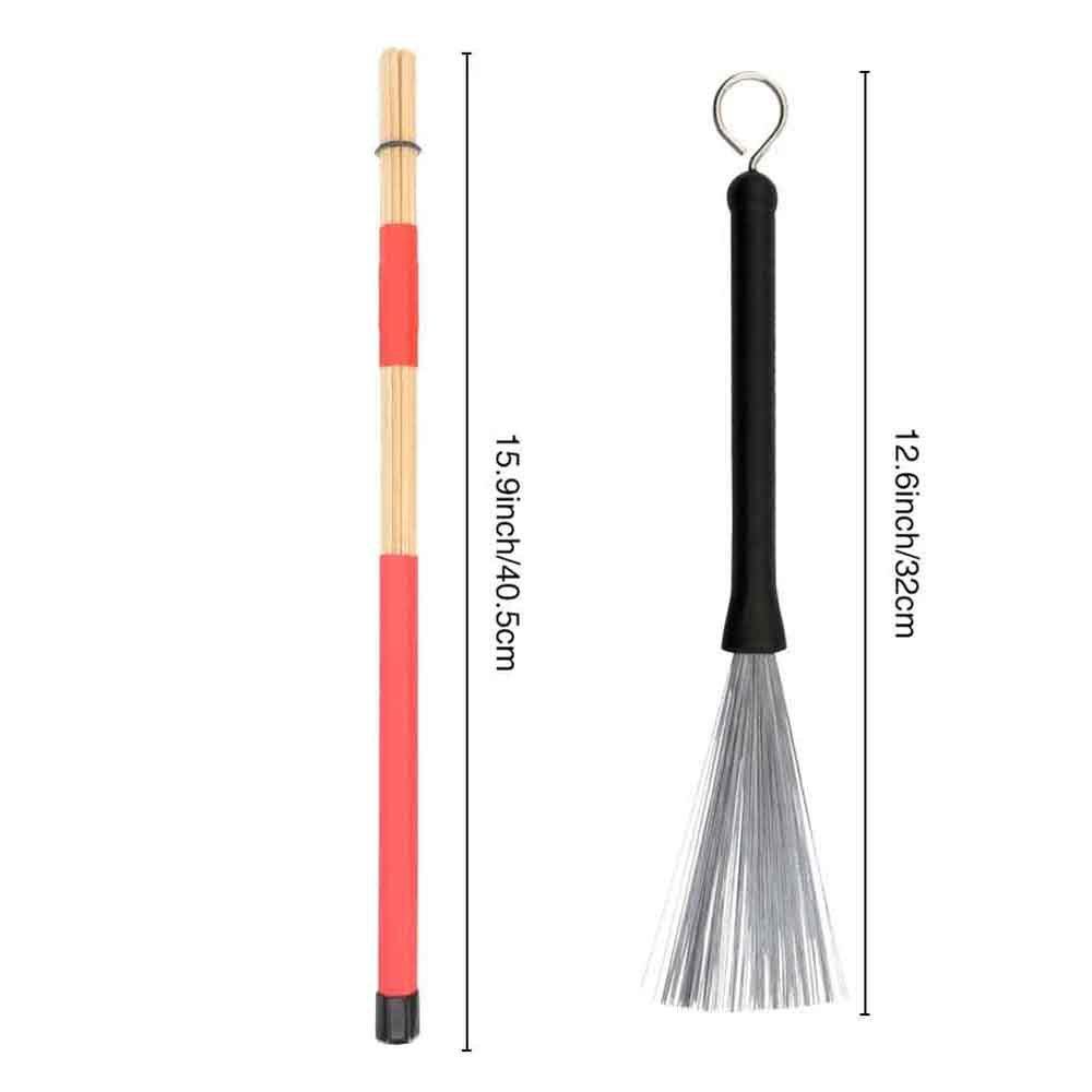 Drum Brushes, Drum Brushes, Drumsticks, Bundled Drumsticks, Drum Brushes, Stainless Steel Brushes, Bamboo Drum Brushes, Drum Set Accessories