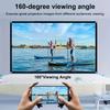 60-150 Inch Foldable Projection Screen Portable Polyester Display Fabric for Outdoor Movies Home Theater Office Meetings