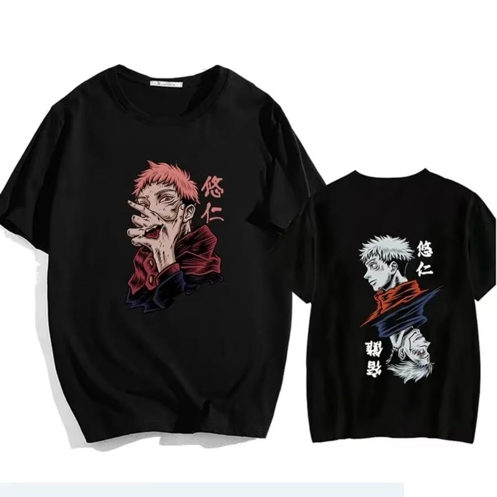 Summer Pure Cotton Printed T-shirt for Men, Oversized Short Sleeved Casual Women, Plus Size Soft and High-quality Fabric