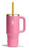 Stainless Steel Kids Tumbler with Straw, 24oz (709ml), Dahlia Design, Insulated Water Bottle (Official Japanese Product)