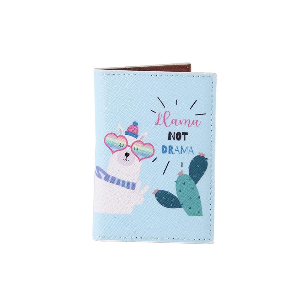 Cute Alpaca Travel Waterproof Passport Bag HZB Student