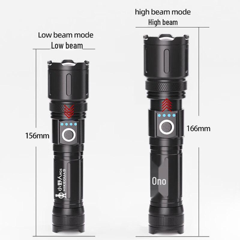 Wild Man M26 Tactical Rechargeable Laser Flashlight